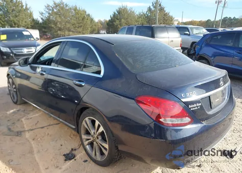2018 Mercedes-Benz C 300 from USA, damaged, VIN WDDWF4JB4JR325883